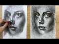 Easy Portrait Drawing #viralvideo #fyp