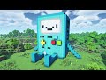 ⛏️ Minecraft Tutorial :: 🎮 Cute BMO statue House 🕹️ [마인크래프트 귀여운 비모 BMO 모양 집짓기 건축강좌]