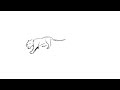 2D Animation Exercise - Tiger Walking in a circle