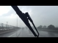 01/26/16 | Heavy Rain Along The Israeli Coastal Road | Winter Storm