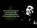 Soul Rebel Bob Marley (With Lyrics)