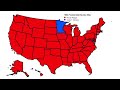 The Most One Sided Presidential Map In US History