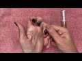 How to build an EASY apex with dip powder on SHORT nails | 3/4th Method