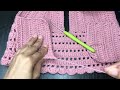 Blusa tejida a crochet fácil y rápido - top crochet