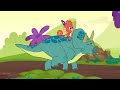 Baby Dinosaur ABC | Learn the Alphabet with 26 CARTOON BABY DINOSAURS | T is for T-REX | Club Baboo