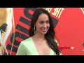 Athenna Crosby attends the red carpet premiere of 