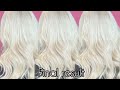 how to fix uneven bleach hair at the Ep.72|hair colour expert