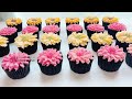 Easy Buttercream Flower Cupcakes: Decorate Like a Pro with this step by step tutorial | Chique Cakes
