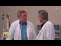 George Clooney and Hugh Laurie Revive 'E.R.' and 'House' Doctors on 'Jimmy Kimmel Live'