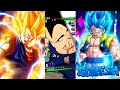 (Dragon Ball Legends) NEARLY 3 HOURS OF 6TH ANNIVERSARY VEGITO & GOGETA PVP FOR GOD RANK #60!