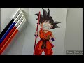 Kid Goku Drawing By Doms Sketch pen🤩🎨@MAbhisekArt
