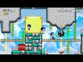 Super Mario Maker 2 – 3 Players Super Worlds Local Multiplayer (Co-Op) Walkthrough World 7