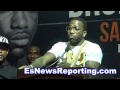 FIREWORKS: Adrien Broner Firey Press Conference Goes In On Kenny Porter & Shawn - esnews