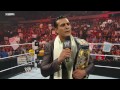 Raw - Raw: WWE Champion Alberto Del Rio addresses the WWE Universe