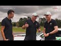 First time in a PRO Drift Car! Supercars Rick Kelly + Thomas Randle in Fanga Dan's Ford Mustang RTR