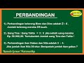 Trik Perbandingan Jika Diketahui Jumlah Selisih dan Salah Satunya