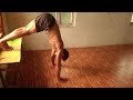 How to try handstand? Perfect ဖြစ်အောင်ကြိုးစားနေပါတယ်