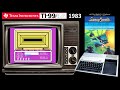 10 Amazing Texas Instruments TI-99/4A Exclusives