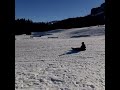 Snow boarding in Grenoble