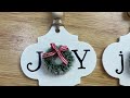 🌲QUICK and CUTE CHRISTMAS ORNAMENT DIYS (Part 1) | Dollar Tree DIY | Christmas Tree Decorations🌲