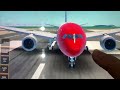 Norwegian Air Shuttle Flight 7943 - Landing Animation