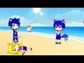 me, Meagan and sonic at the beach (for Meagan patton)