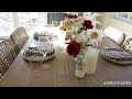 Floral Design + Holiday Inspired Tablescape | Set the Table Series