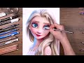 Drawing Frozen 2 - Elsa | drawholic
