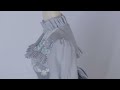ドールドレス/メイキング「幕開けのドレス-neige-」The making of BJD Doll Dresses