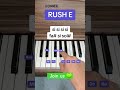 Rush E #pianolessons #music #tutorial