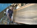 200cm circular wood made into 4cm thick planks ordered by the Sultan of Java