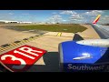 Southwest Airlines Boeing 737-700, Dallas Love Field DAL to Houston Hobby HOU, 4K Flight Report