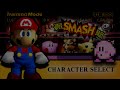 Super Smash Bros. - Character Select - (Kirby Super Star Remix)