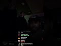 The Weeknd on ig live playing new music