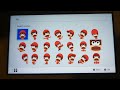 👍My 100 Mii collection on the Nintendo Switch Lite!👍