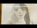 Drawing Melanie Martinez @melaniemartinez #shorts #haveagoodday #art