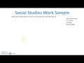 Work Sample Powerpoint 12-16-22 samples