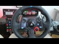 ETS2 i kokpit wlasnej roboty (Logitech G29 & Symprojects)