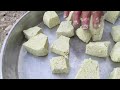 Make curd from yogurt by a nomadic woman in the traditional way/تهیه کشک سنتی از ماست توسط زن عشایر