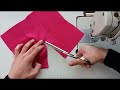 (26 tips) of the best sewing tips and tricks.  Sewing techniques ✅️
