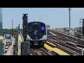 MTA Subway A & S trains at Rockaway Blvd