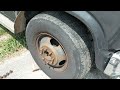 1985 Ford F-350 dually brake rotor and pads replacement part 1