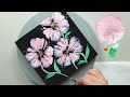 (851) The best way to paint flowers | Fluid Acrylic | Painting ideas for beginner | Designer Gemma77