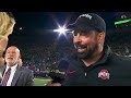 Ryan Day calls out Lou Holtz during postgame interview after win vs Notre Dame