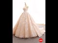 #trending Barbie girl golden Ball gowns / princess ball gowns / fairy tales ball gown #weddingattire