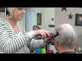 Older Men's Short Haircut  - Gray Hairstyles