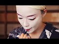 ASMR | The Process of Geisha Style White Makeup