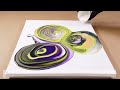 1,5 Hours Liquid Painting Compilation - Very different and Satisfying Fluid Art techniques