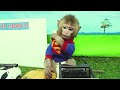 ¡Lo más divertido! El mono ABU pone música de DJ y está acompañado por un gat elfo ( Final gracioso)