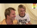Chesney Hawkes & son Indi - interview at Rewind Festival 2022